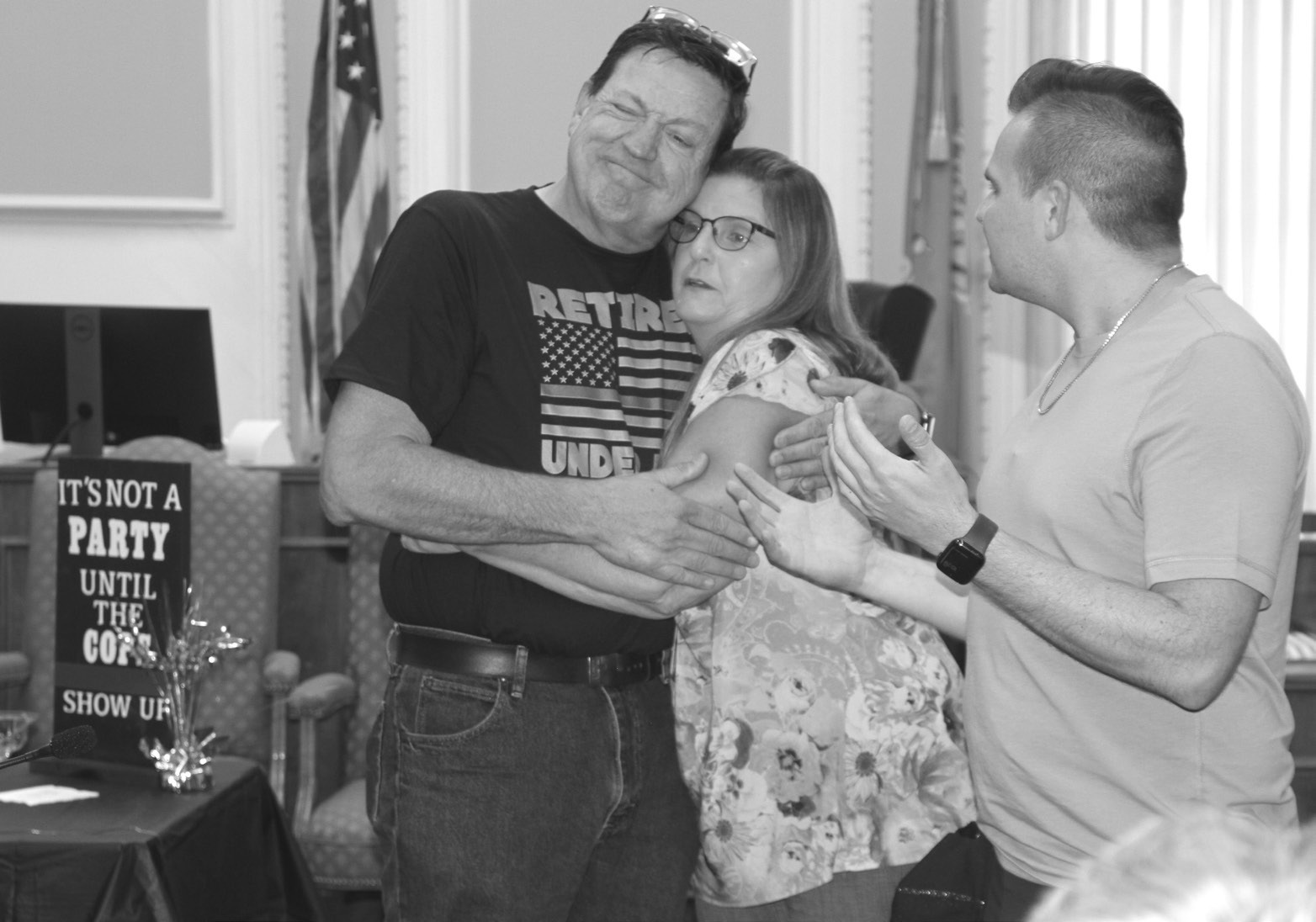 Retired Undersheriff Honored